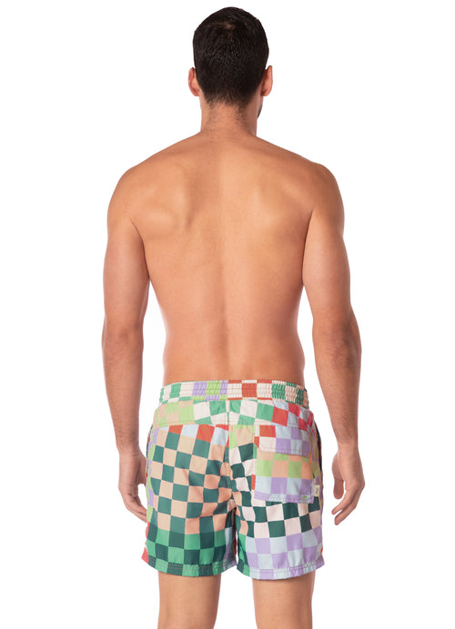 Hover image -  Maaji Chess Sailor Sporty Shorts