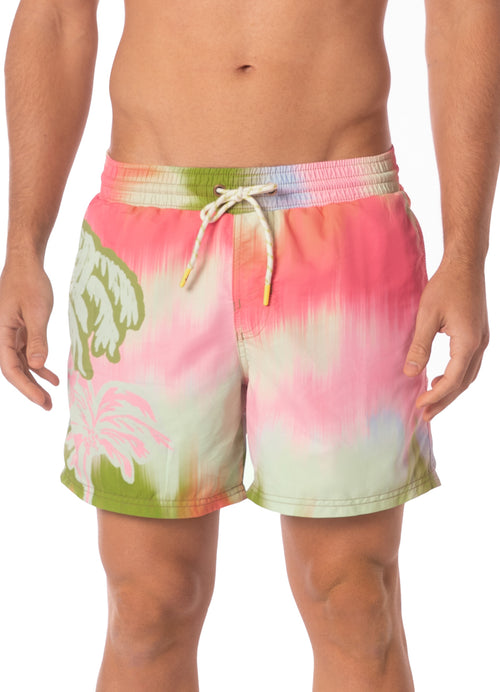 Alternative image -  Maaji Lime Ombré Sailor Sporty Shorts