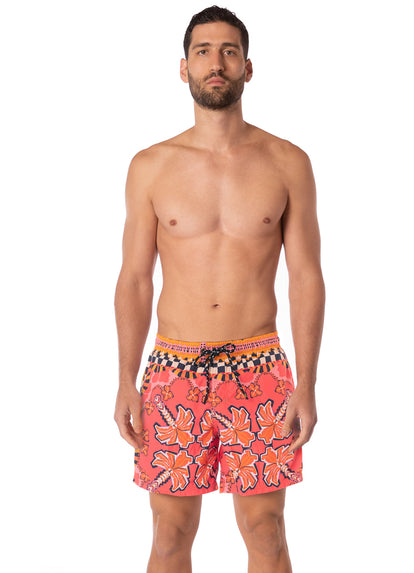  Maaji Racing Palms Sailor Sporty Shorts