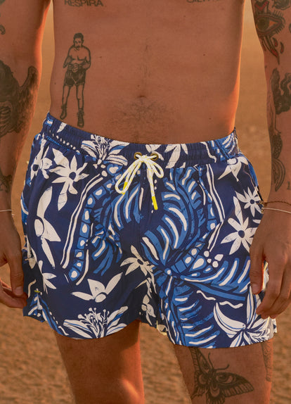 Maaji Midnight Sky Sand Unisex Shorts - MD / Blue