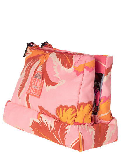  Maaji Pink Palms Coral Mid Pocket Pockets