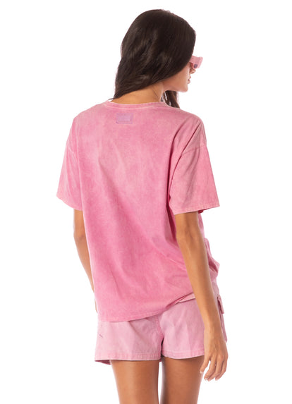 Thumbnail - Maaji Acid Pink Azalea T-Shirt - 5