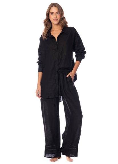 Thumbnail - Maaji Jade Black Carme Pants - 2