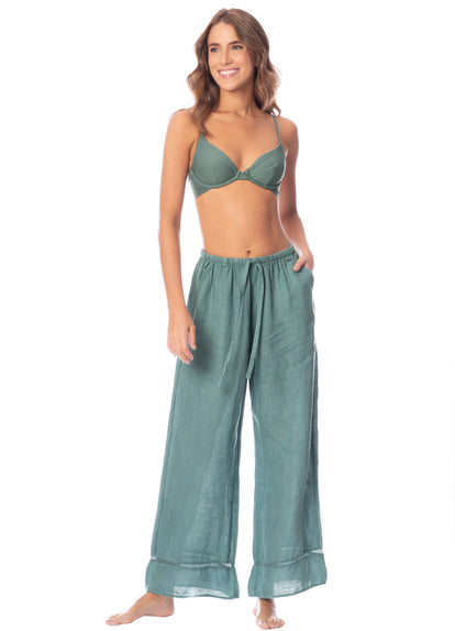 Thumbnail - Maaji Eucalyptus Green Carme Pants - 6