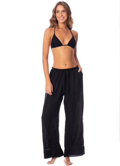 Thumbnail - Maaji Jade Black Carme Pants - 4