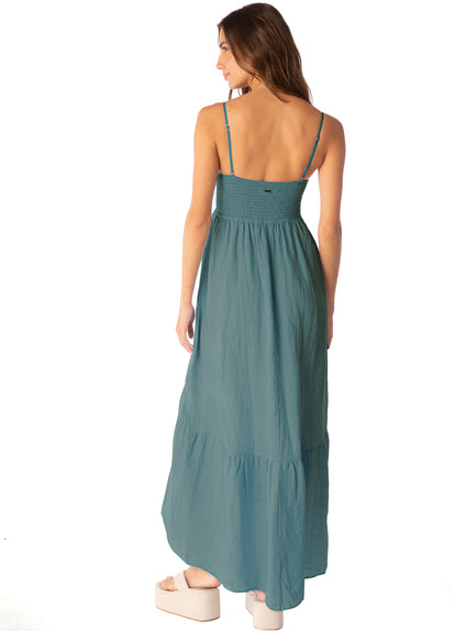 Thumbnail - Maaji Eucalyptus Green Isadora Long Dress - 4