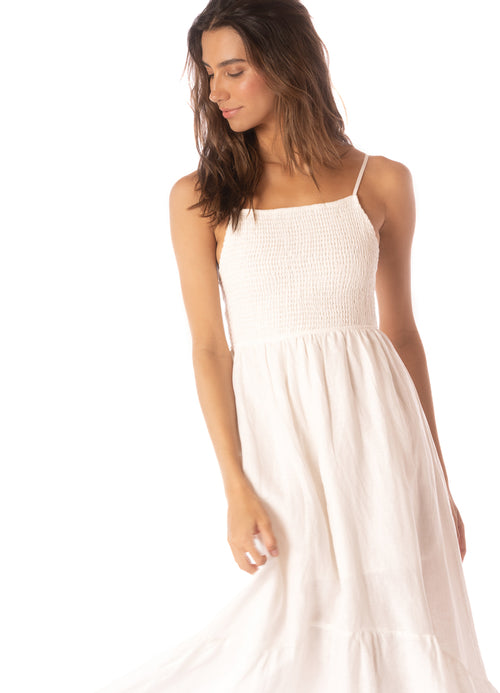 Hover image -  Maaji Antique White Isadora Long Dress