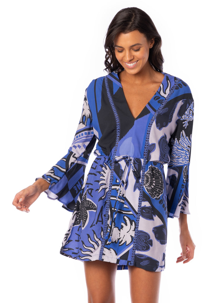 Maaji Eclectic Ocean Joyous Kaftan