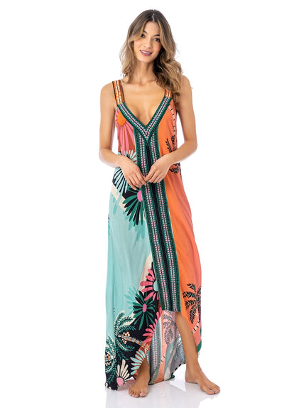 Thumbnail - Maaji Aloha View Lowry Long Dress - 1