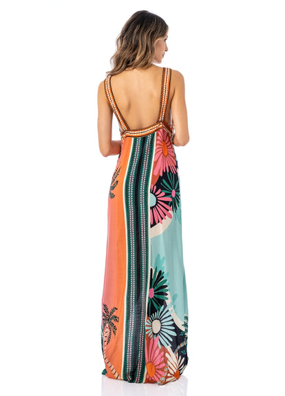 Thumbnail - Maaji Aloha View Lowry Long Dress - 2