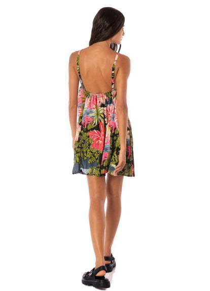  Maaji Neo Hawaiian Lusine Short Dress