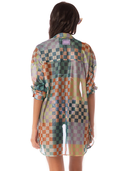 Thumbnail - Maaji Chess Manele Long Shirt - 5