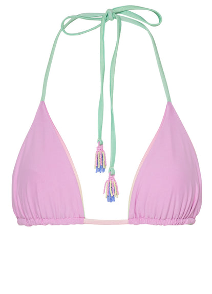 Thumbnail - Maaji Candy Palms Balmy Sliding Triangle Bikini Top - 11