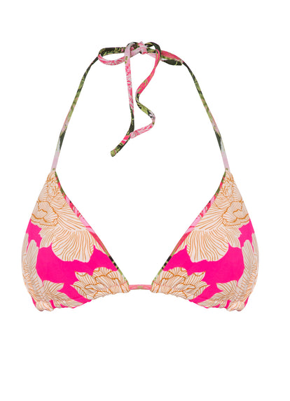 Thumbnail - Maaji Neo Hawaiian Balmy Sliding Triangle Bikini Top - 8