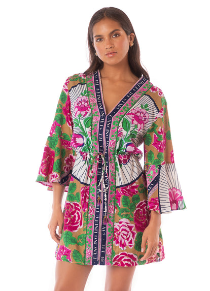 Thumbnail - Maaji Cerice Bouquet Enjoyable Kaftan - 4