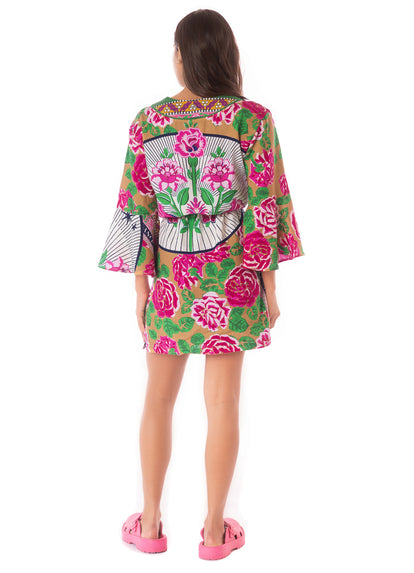  Maaji Cerice Bouquet Enjoyable Kaftan