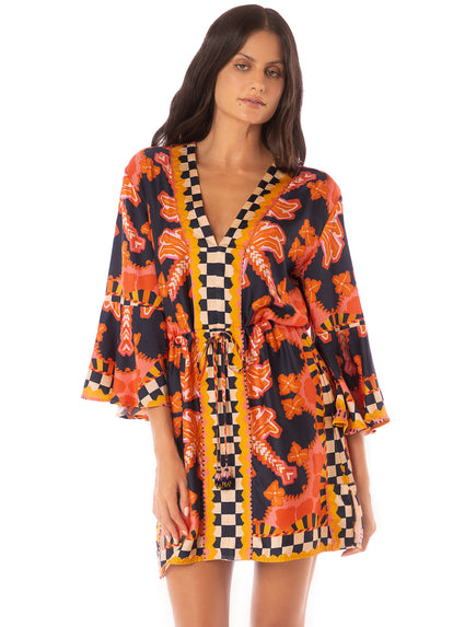 Thumbnail - Maaji Racing Palms Joypop Kaftan - 4