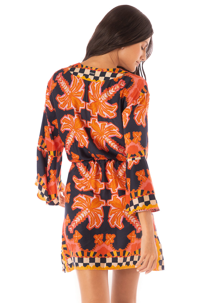 Maaji Racing Palms Joypop Kaftan