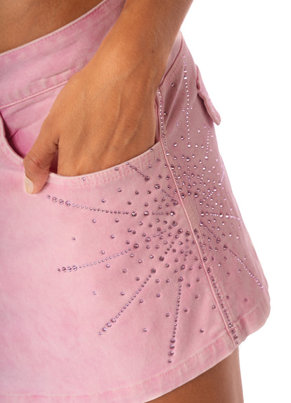  Maaji Acid Pink Cressida Short Skirt