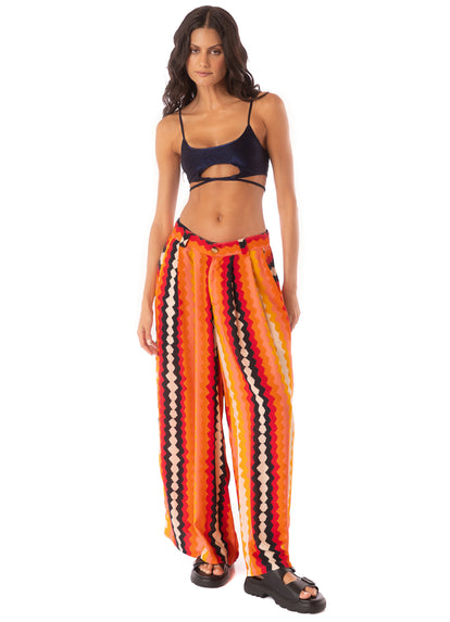 Thumbnail - Maaji Eclectic Chevron Sabine Pants - 6