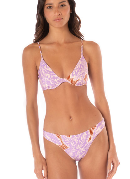  Maaji Wisteria Bloom Sublimity Regular Rise Classic Bikini Bottom