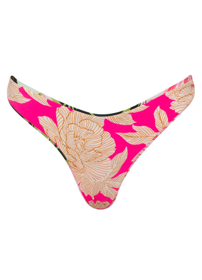 Thumbnail - Maaji Neo Hawaiian Splendour Regular Rise Thin Side Bikini Bottom - 8