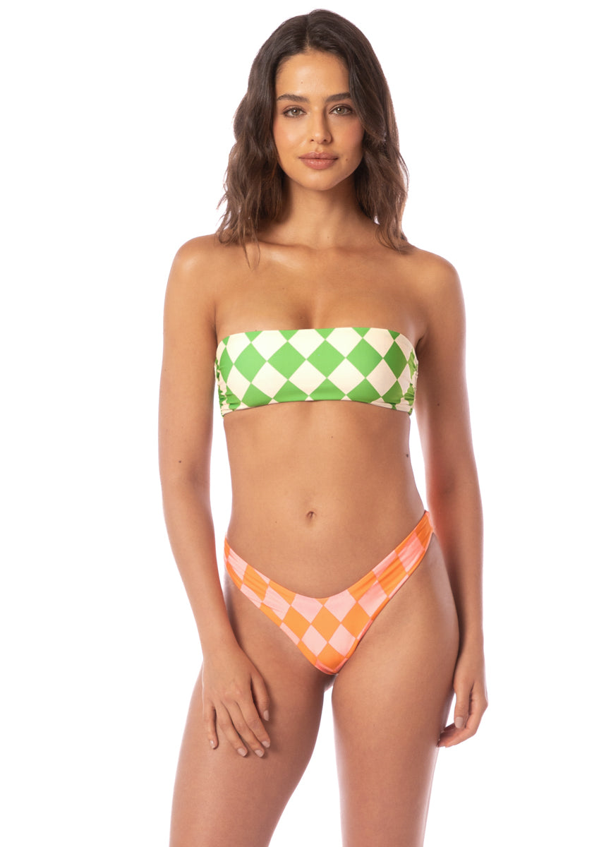 Maaji Diamond Sour Splendour Regular Rise Thin Side Bikini Bottom