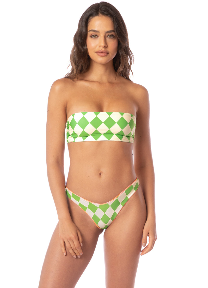 Maaji Diamond Sour Splendour Regular Rise Thin Side Bikini Bottom