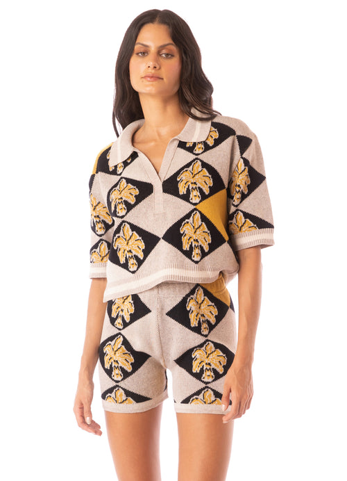 Alternative image -  Maaji Racing Palms Lena Shirt