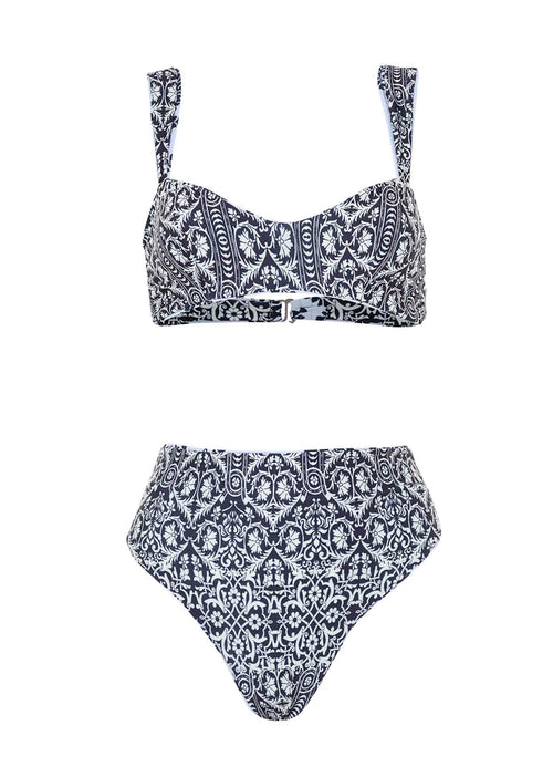 Hover image -  Maaji Sky Vine Penelope Sporty Bralette Bikini Top