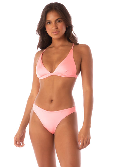 Thumbnail - Maaji Orchid Pink Sublimity Regular Rise Classic Bikini Bottom - 8