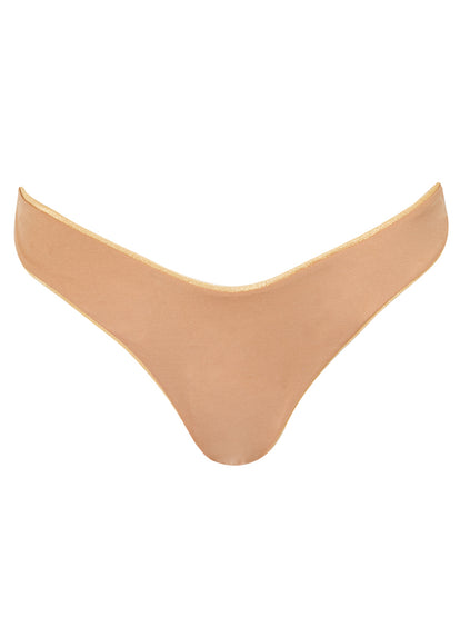 Thumbnail - Maaji Creamy Gold Splendour Regular Rise Thin Side Bikini Bottom - 8