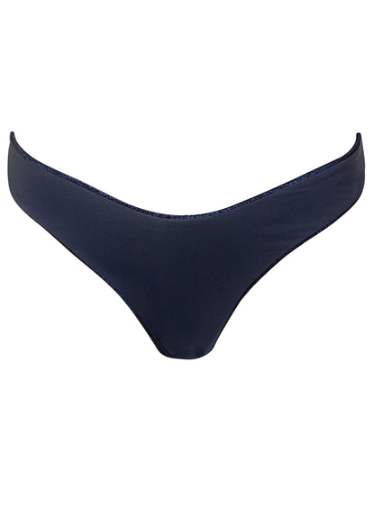 Thumbnail - Maaji Midnight Blue Splendour Regular Rise Thin Side Bikini Bottom - 7