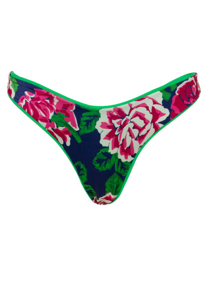 Thumbnail - Maaji Parakeet Green Splendour Regular Rise Thin Side Bikini Bottom - 7