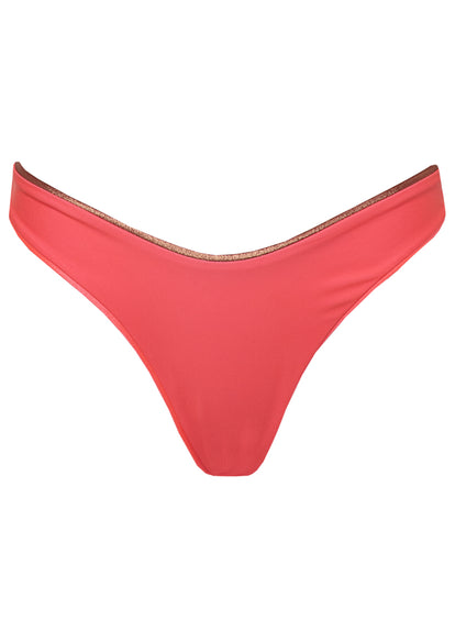 Thumbnail - Maaji Cerise Splendour Regular Rise Thin Side Bikini Bottom - 8