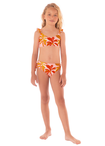 Thumbnail - Maaji Pink Palms Mango Bikini Set Girls - 4