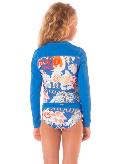  Maaji Tropical Bliss Odyssey Rashguard Set Girls