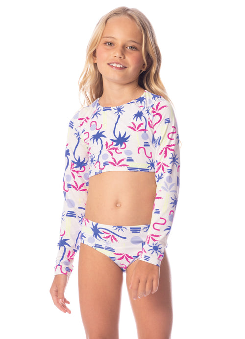 Alternative image -  Maaji Venice Beach Brissa Girls Rashguard Set