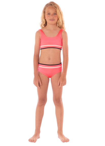 Thumbnail - Maaji Cerise Retro Bikini Set Girls - 4