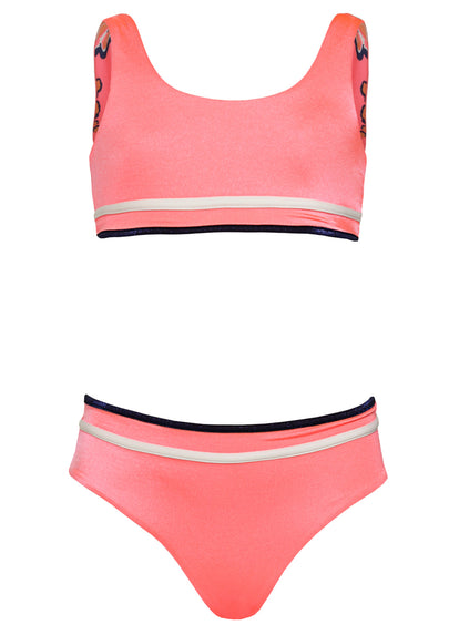 Thumbnail - Maaji Cerise Retro Bikini Set Girls - 6