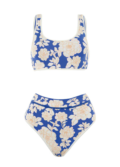 Thumbnail - Maaji Lapis Blue Giulia High Rise Bikini Bottom - 7