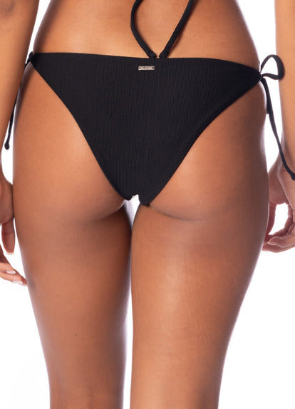 Thumbnail - Maaji Jade Black Sunning Low Rise Tie Side Bikini Bottom - 5