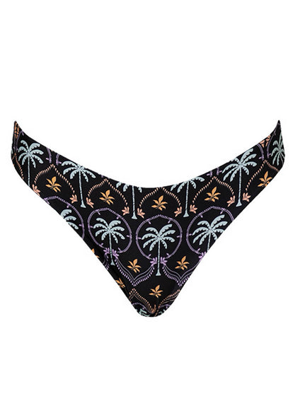 Thumbnail - Maaji Noir Black Sublimity Regular Rise Classic Bikini Bottom - 9