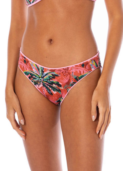 Thumbnail - Maaji Blush Rose Sublimity Regular Rise Classic Bikini Bottom - 6