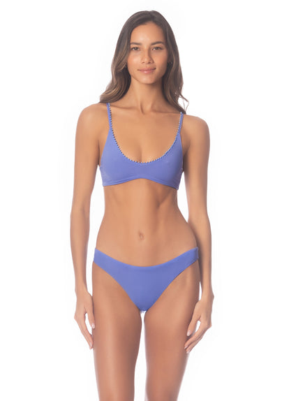 Maaji Deep Periwinkle Liberties Classic Bralette Bikini Top XS Blue