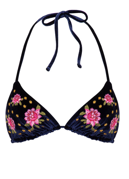 Thumbnail - Maaji Bouquet Bliss Balmy Sliding Triangle Bikini Top - 6