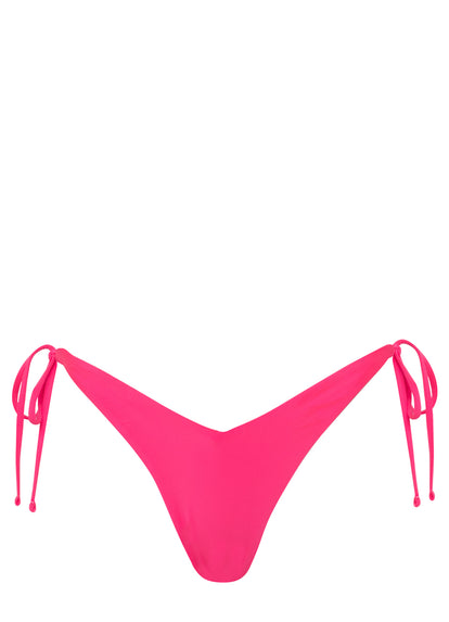 Thumbnail - Maaji Fucshia Sunseeker Regular Rise Tie Side Bikini Bottom - 6