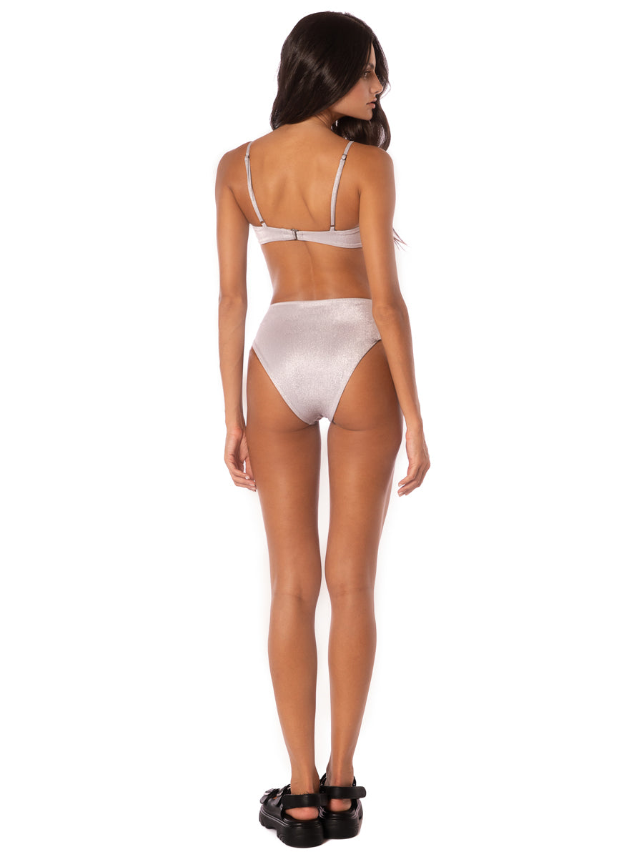 Maaji Smokey Silver Anya Trikini One Piece