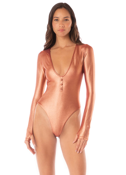  Maaji Rust Copper Chelsea Surf One Piece