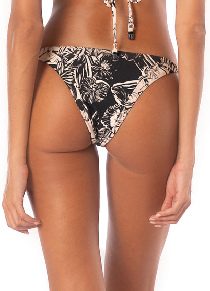 Thumbnail - Maaji Sepia Fiori Sunning Low Rise Tie Side Bikini Bottom - 5